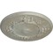 Ekena Millwork Flower Ceiling Medallion (Fits Canopies up to 3 7/8"), Hand-Painted Flash Gold, 27"OD x 1 1/8"P CM27FLFLS - alternate 2